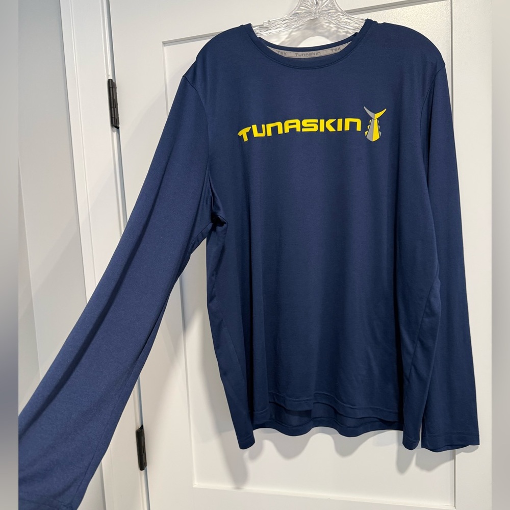 TUNASKIN Navy Long Sleeve Shirt